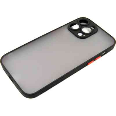 Чехол для мобильного телефона Dengos Matte iPhone 14 Pro Max (black) (DG-TPU-MATT-126) Винница