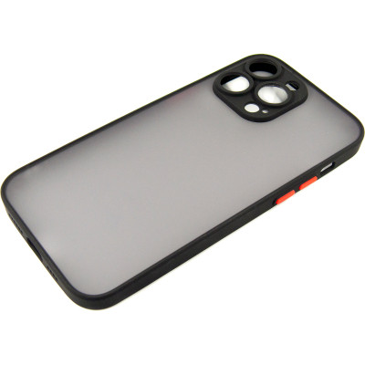 Чехол для мобильного телефона Dengos Matte iPhone 14 Pro Max (black) (DG-TPU-MATT-126) Винница - изображение 4