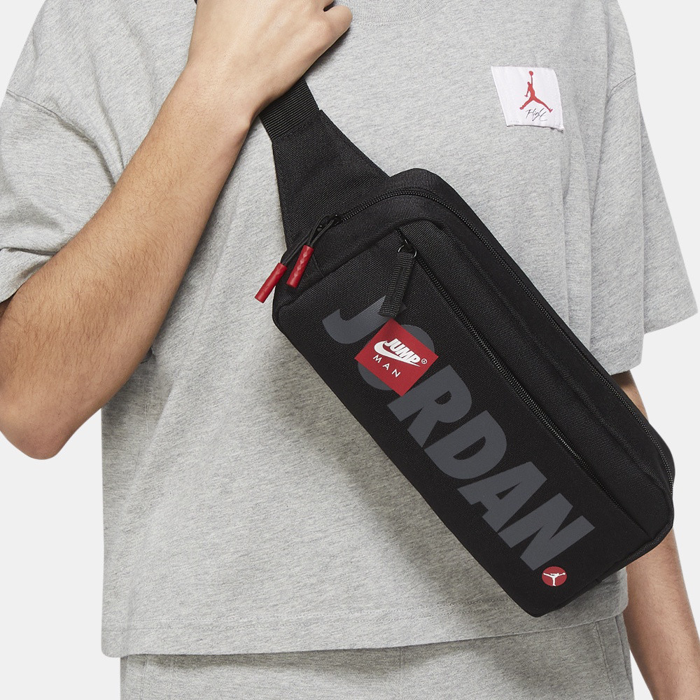 Поясна сумка Jordan Jumpman Crossbody Bag чорний Запоріжжя - фото 2