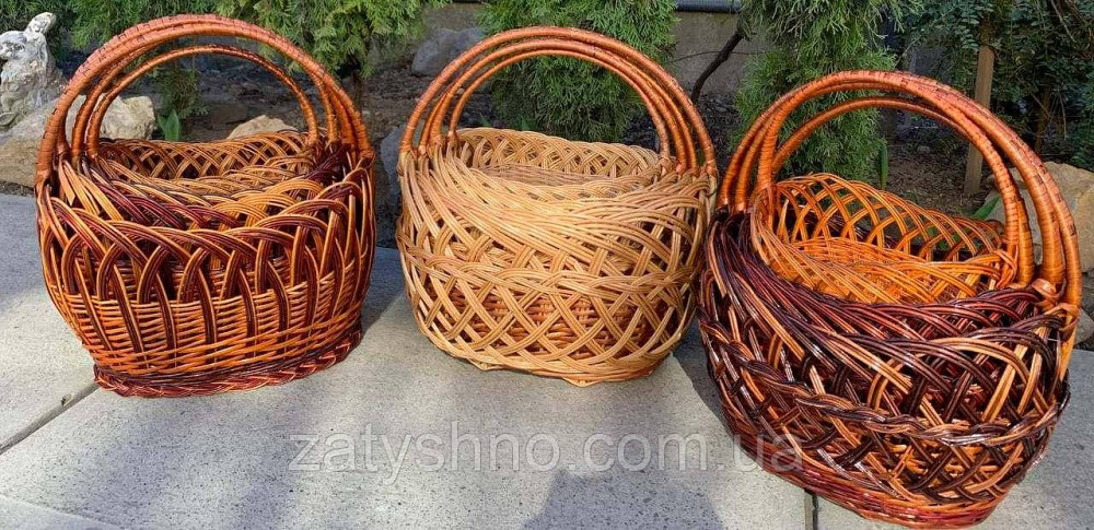 Набір плетених кошиків 3ка Київ - фото 9