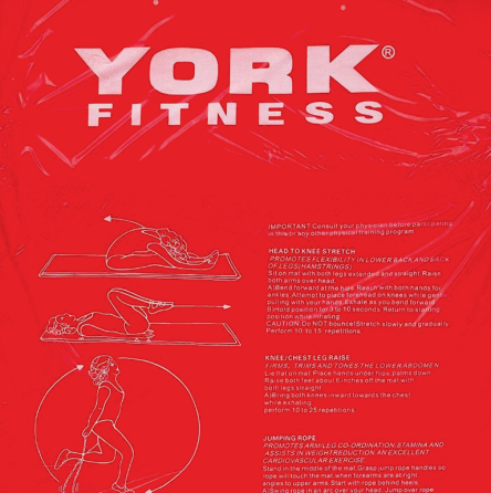 Килимок для вправ двосторонній York Fitness Киев
