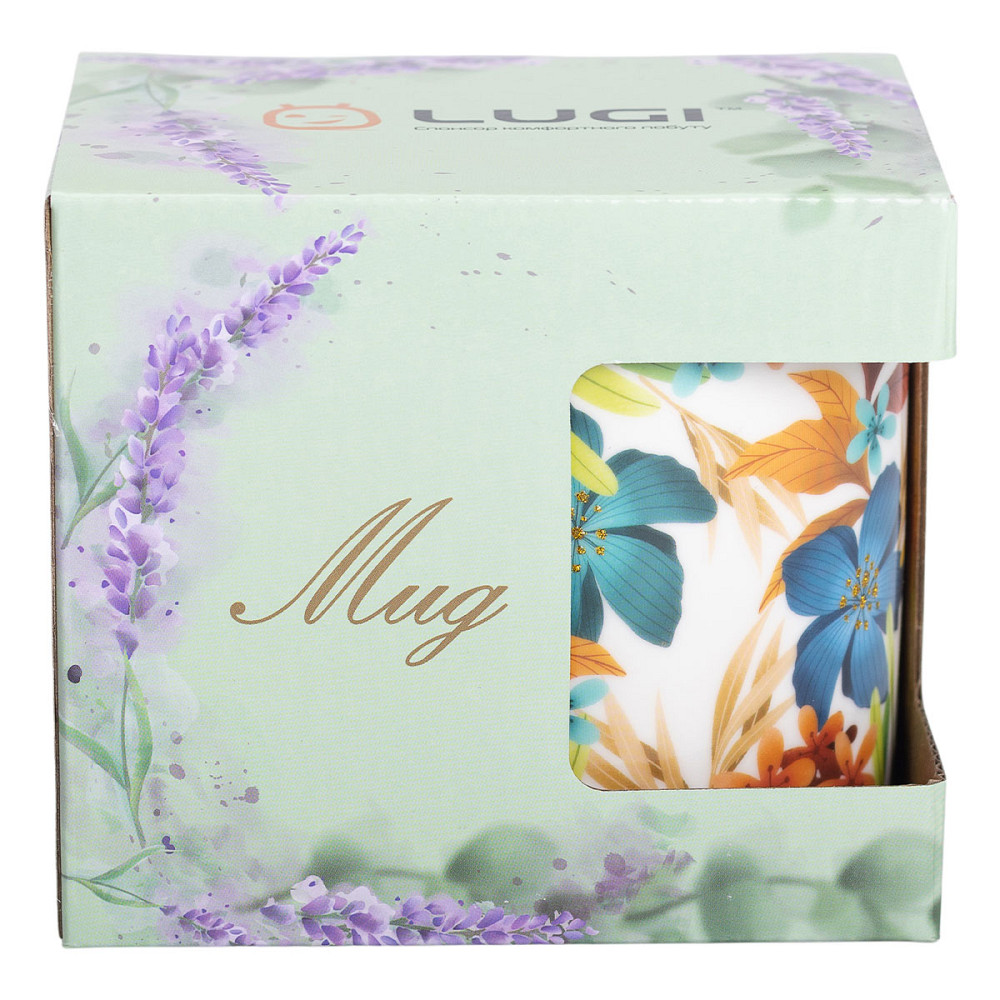 Liling Rongxiang Ceramic Кружка порцелянова з малюнком 400 (мл) для чая та кави RX-N240472BL Коломыя - изображение 6