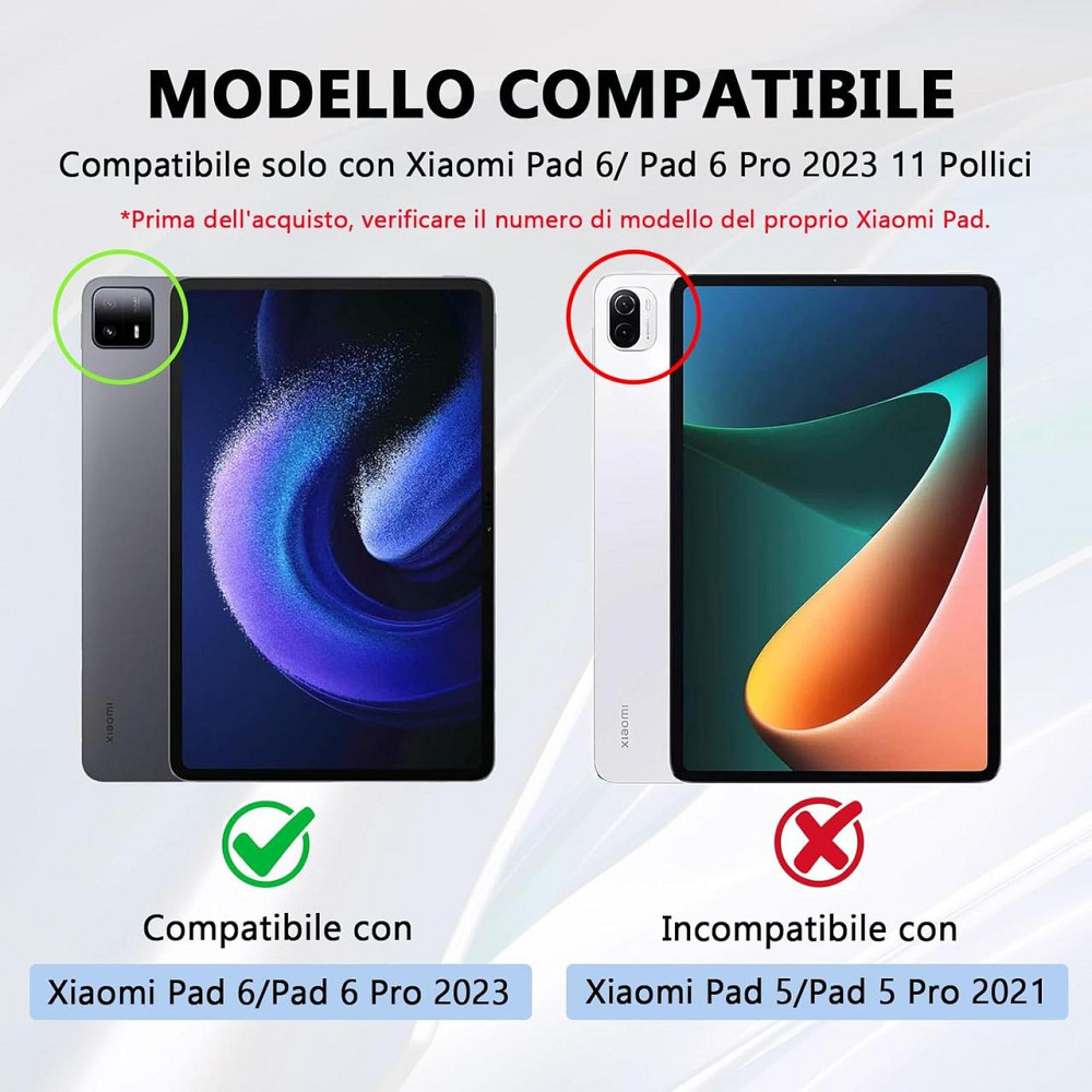 Чехол-клавиатура для Xiaomi Pad 6 11