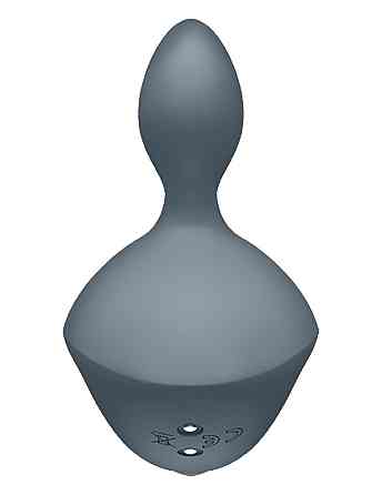 Вибрирующая анальная пробка Satisfyer Booty Absolute Beginners 4 серая Sex Aura Киев