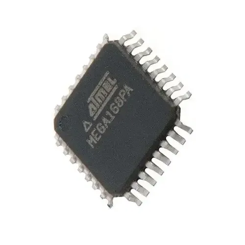 Мікроконтролер ATmega168PA-AU TQFP-32, 8-бітний AVR, 16 КБ пам’яті, 20 МГц для DIY проектів та радіотехніки Київ