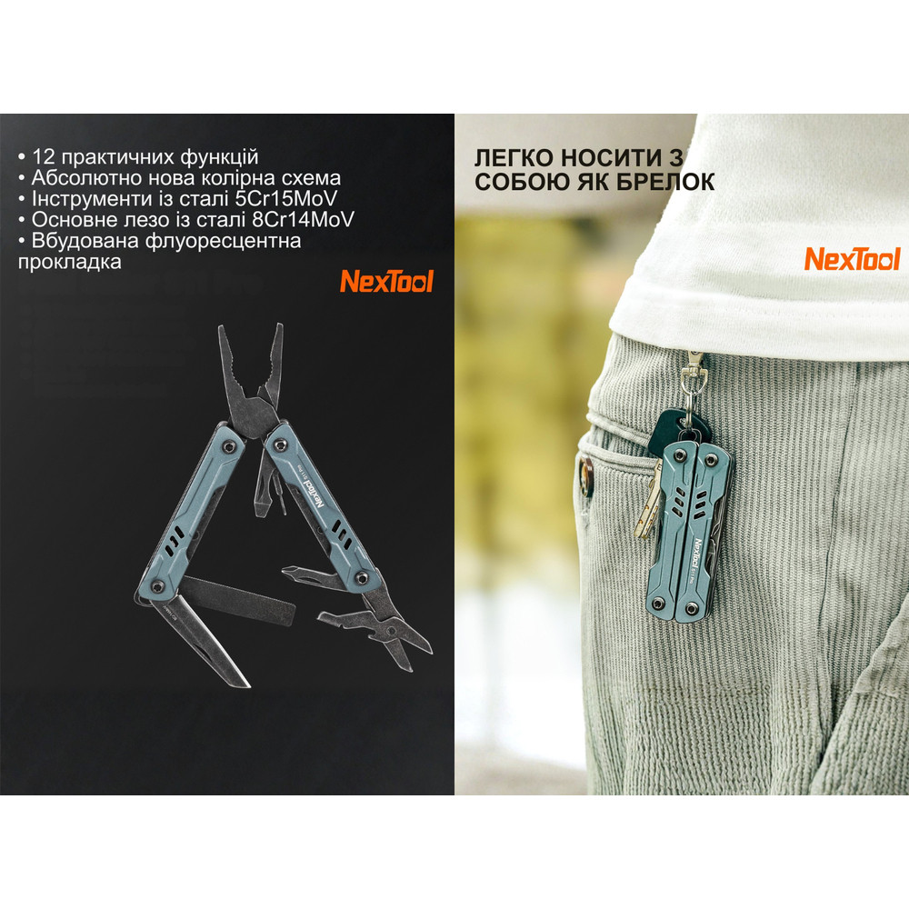 Мультитул NexTool Mini Sailor S11 Pro NE20382A Киев - изображение 7
