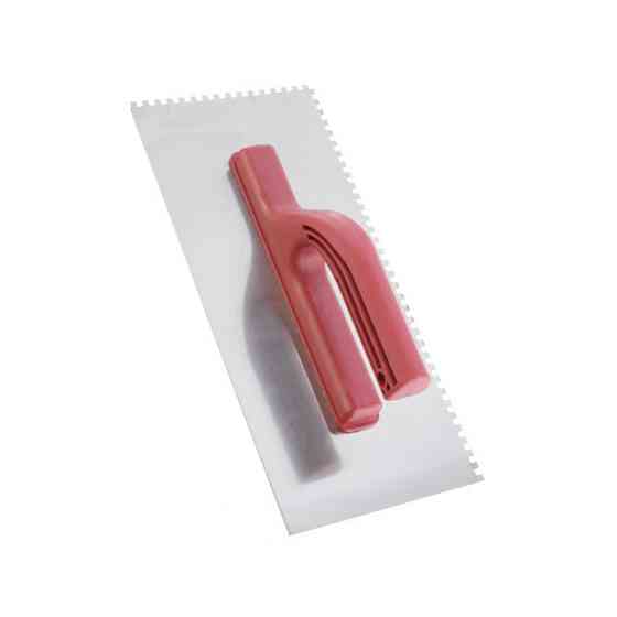 Тертка сталева, оцинкована, 280×130 мм, зуб: 4×4 мм INTERTOOL KT-0004 Київ