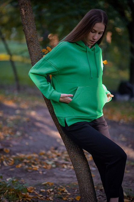 Женская зимняя толстовка на флисе Jasmin p. S (44) Сумы - изображение 1