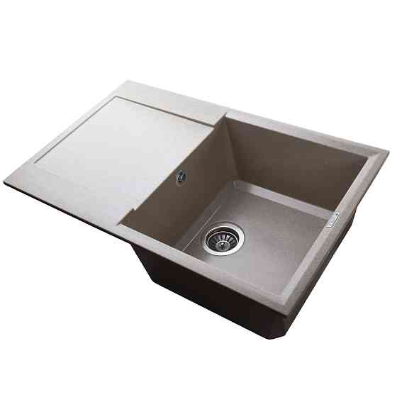 Гранітна мийка Mira KONIA бежевий 790 х 500 мм Київ