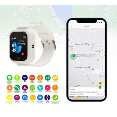 Смарт-годинник Amigo GO009 White (996385) Вінниця - фото 7