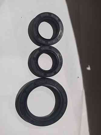 Сальники редуктора фрези мотоблок 178/186F (6/9Hp) (25*40*8 2шт) (45*62*10 1 шт) Мукачево