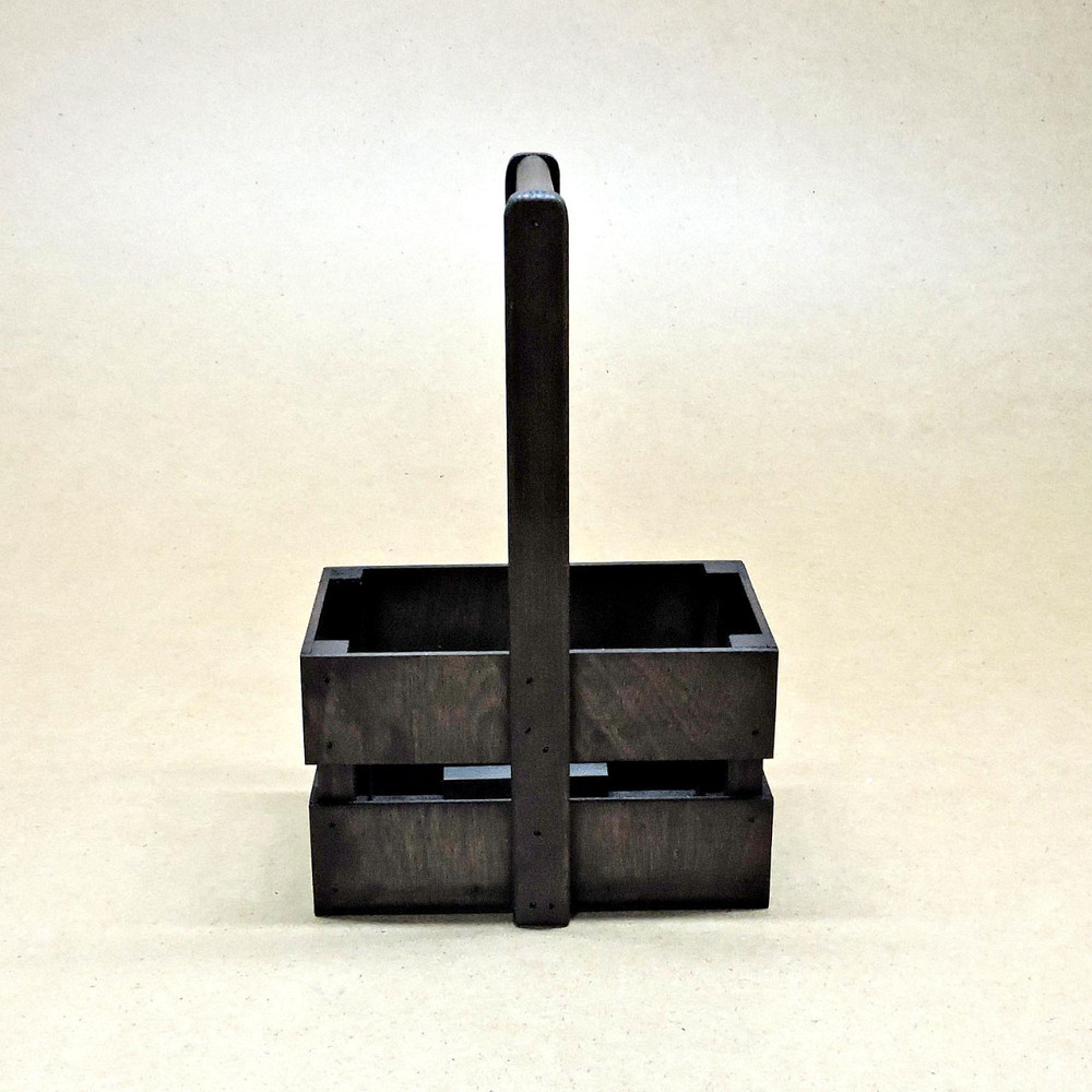 Подарунковий кошик "Шеллі 12х20" венге Миколаїв - фото 6