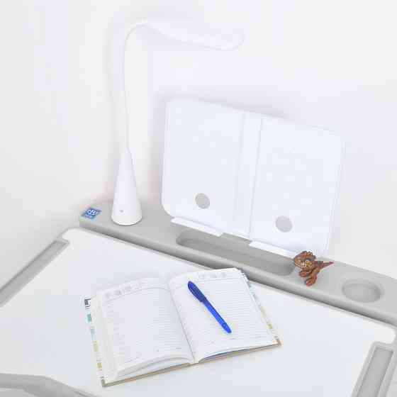 Парта M 5068-11 подставка для книги, лампа, серый Винница