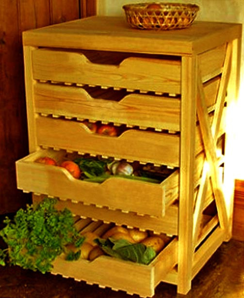 Стелаж для овочів і фруктів "Самшит" каррі Миколаїв - фото 1