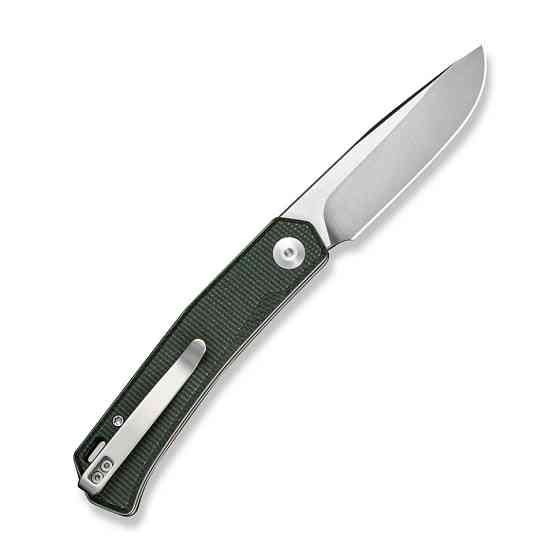 Ніж складаний кишеньковий Sencut Braxx, (7.93 см) D2 / Canvas Micarta зелений Київ