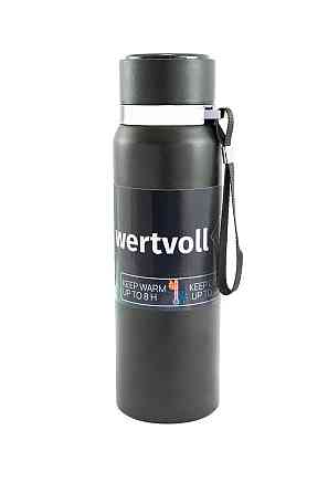 WERTVOLL Термос WERTVOLL "DREAM" 800 мл SS Digital Sensor t °C чорний RX-7001BK Киев