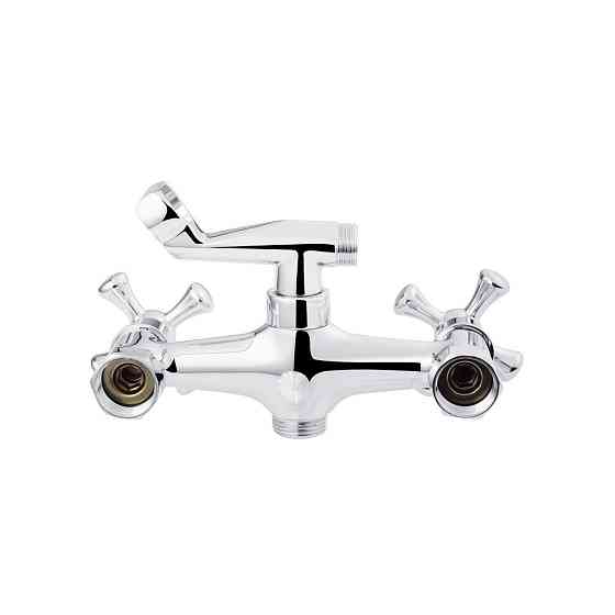 Змішувач для ванни Kroner KRM Rhein - C073 з душовим гарнітуром, хром Київ