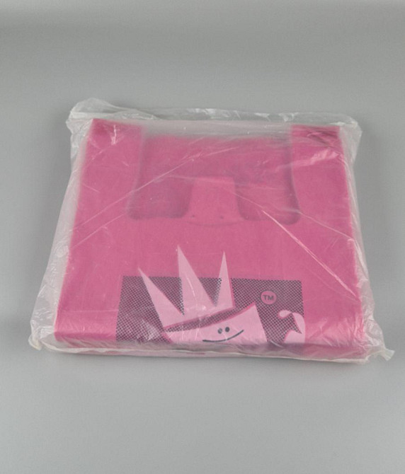 Пакеты Майка п\э (28*48) ПАКУНЧИК РОЗОВЫЙ 