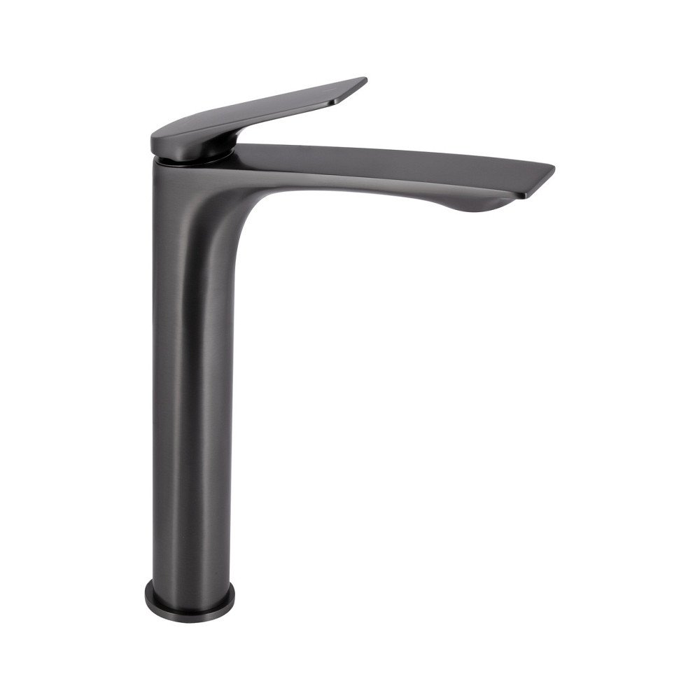 Змішувач для раковини Qtap Vlasta New високий QTVLA269GMB45653 Gunmetal Black PVD Київ - фото 1