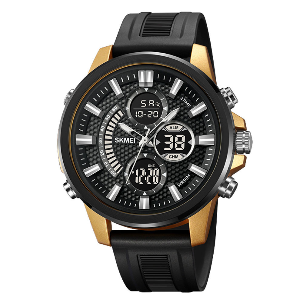 Skmei 2235BKGDBK Black-Gold-Black SBR Київ - фото 1