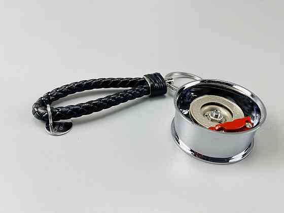 Брелок у вигляді диска колеса, брелок на ключі для водія, брелок металевий на авто ключі Мукачево