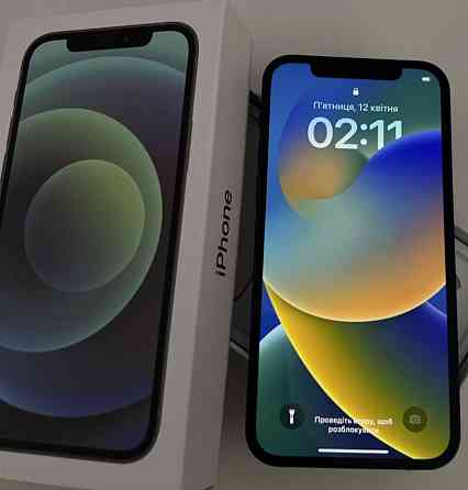 Айфон: iPhone 12 128Gb. Blue 100%. Київ