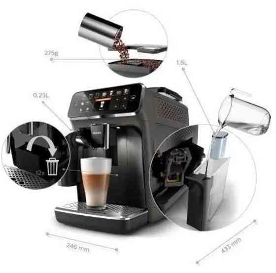 Кавомашина автоматична: Phillips Series 5400 EP5444/50 Харків