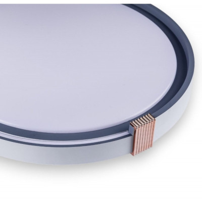 Светильник Vestum COLISEUM матовий 60W 395*60мм 3000К-6500К з ДК білий з синім (VS-91066) Винница - изображение 3