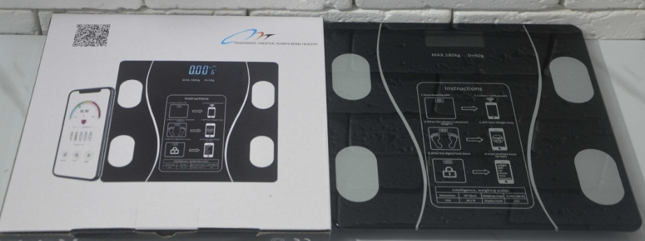 АКЦІЯ! Розумні ваги bluetooth підлогові до 180 кг Умные весы Фитнес. Харків - фото 4