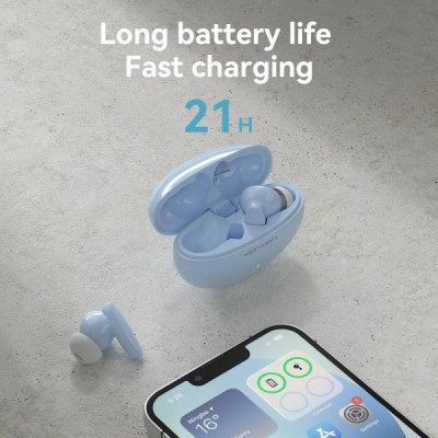 Наушники Vention Elf Earbuds E01 Blue (NBFS0) Винница - изображение 6