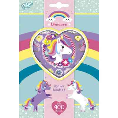 Набор для творчества Totum Единорог 400 стикеров (71117) Винница