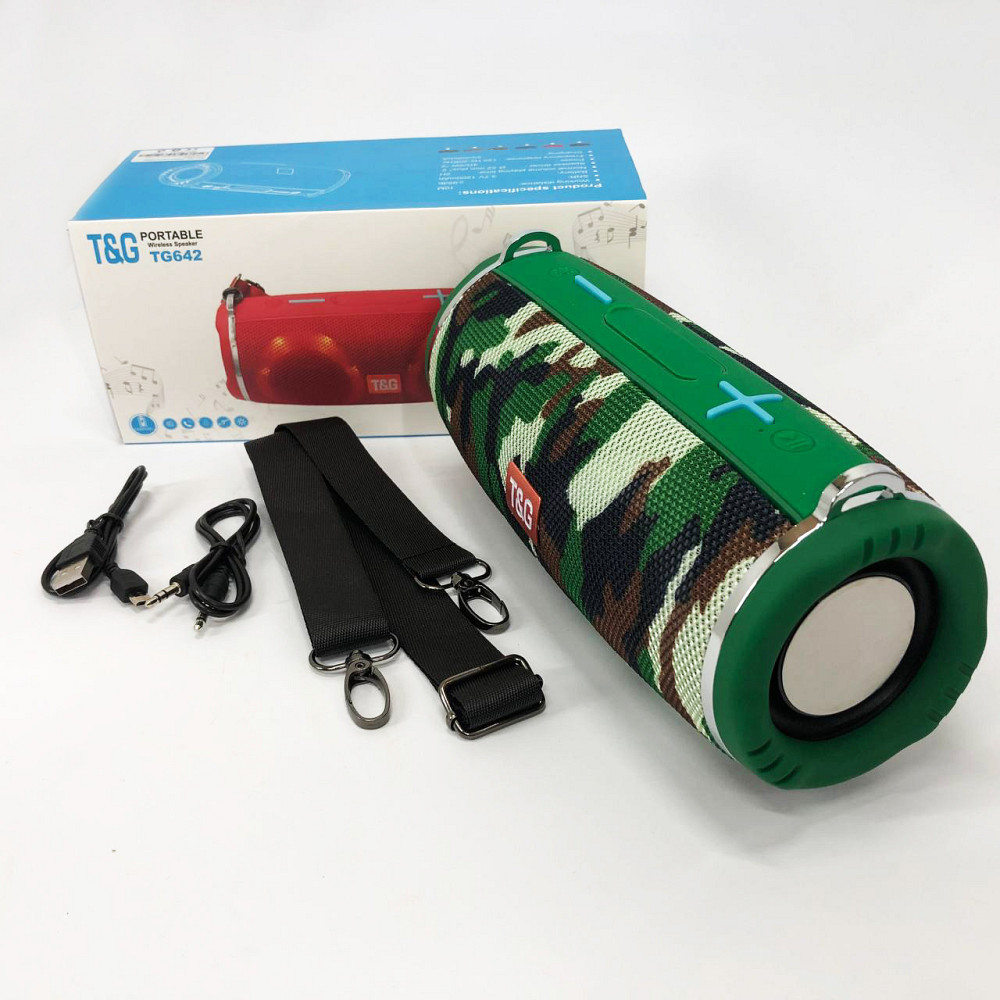 Колонка з підсвічуванням і зарядкою TG642, Колонка з підсвічуванням і світловою музикою RJ-24 Львів - фото 1