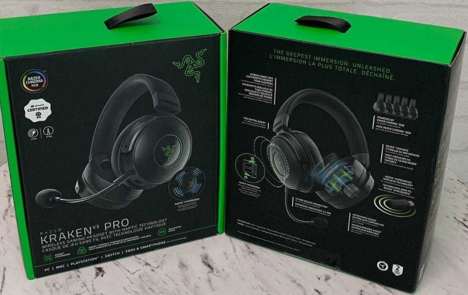 Наушники беспроводные Razer Kraken V3 Pro Wireless. Киев - изображение 1