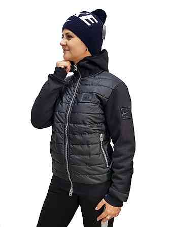 Женская трикотажная толстовка-куртка на меху Nike ,оригинал Киев