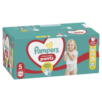 Подгузники Pampers трусики Pants Junior Размер 5 (12-17 кг) 96 шт (8006540069509) Винница - изображение 2