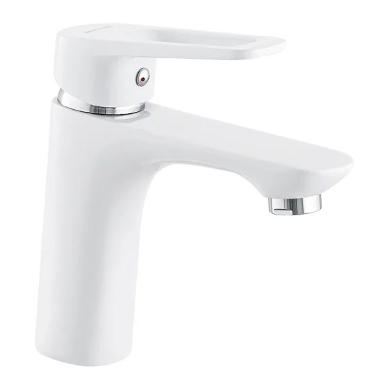 Смеситель для умывальника Mixxus Nevada 001 Nut белый Харьков