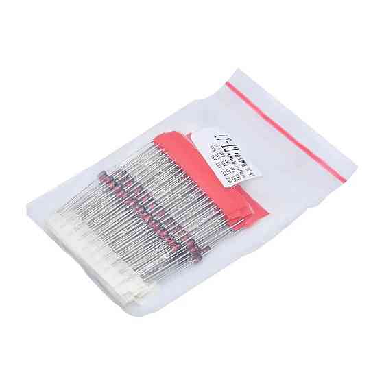 Стабилитроны 140 шт, диоды Зенера 3.3–30В для электроники Киев