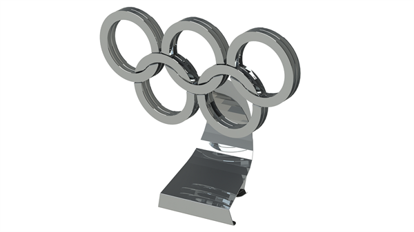 Колекційна модель-конструктор Metal Time Rings of Strength Олімпійські кільця (MT021Y) Харків - фото 10