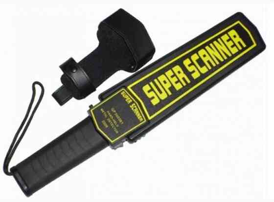 Ручной металлодетектор Super Scanner Досмотровый металлоискатель Винница