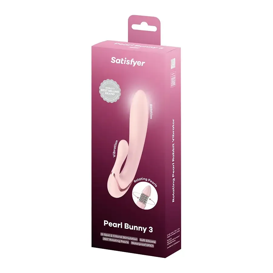 Вібратор-кролик Satisfyer Pearl Bunny 3 Львів - фото 8