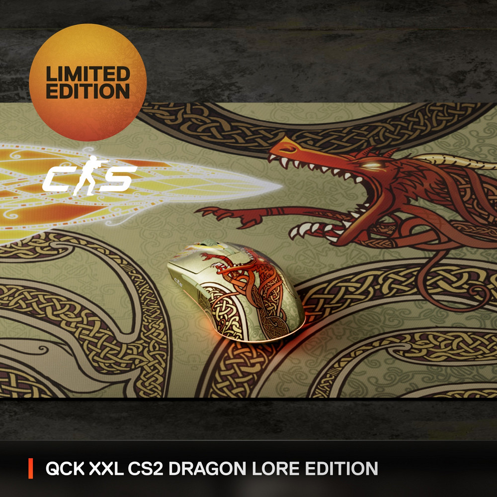 Ігрова поверхня SteelSeries Qck XXL CS2 Edition (Dragon Lore) Вінниця - фото 7