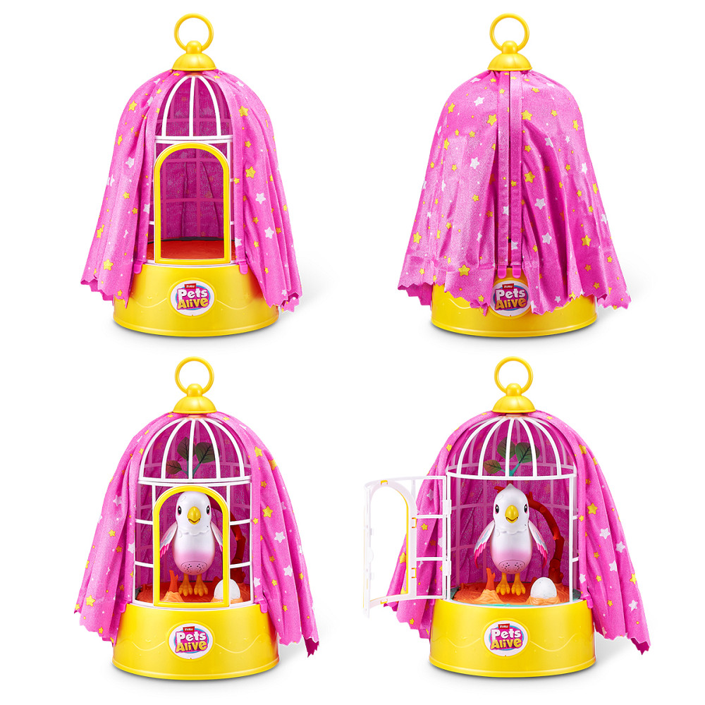 Інтерактивний ігровий набір Pets Alive – Чарівна пташка Поллі Дніпро - фото 10