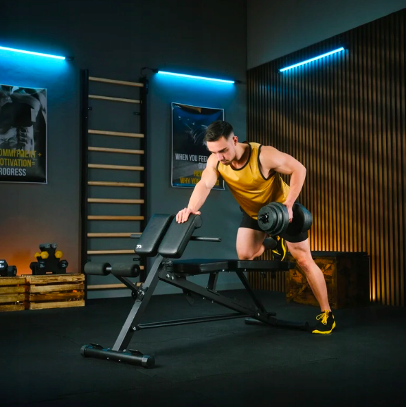 Лавка тренировочная Trex Sport TX-200B с партой Скотта Киев - изображение 9