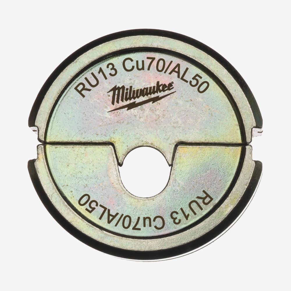 Матрица обжимная для кабелей и коннекторов MILWAUKEE, RU13 CU70/AL50 Одесса - изображение 1