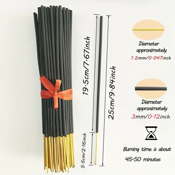 Ароматичні палички Сакура 50 шт – пахощі для дому, медитації та ароматерапії Київ