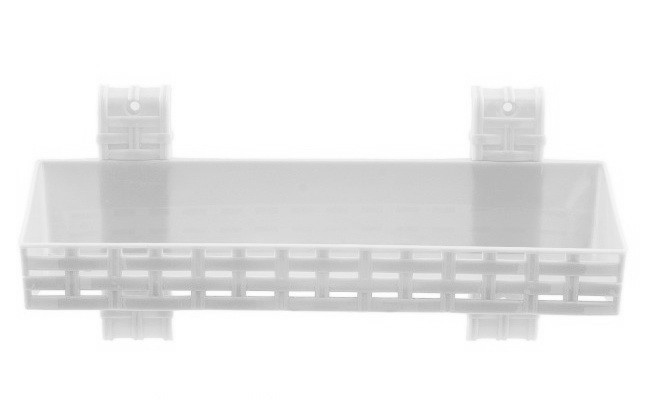 Полиця у ванну пряма "Ротанг" 3 яруси 30х10 см R-Plastic Одеса - фото 1