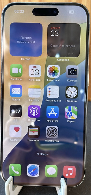 IPhone 15 Pro 256Gb Natural Space gray в красивом состоянии. Харьков - изображение 1