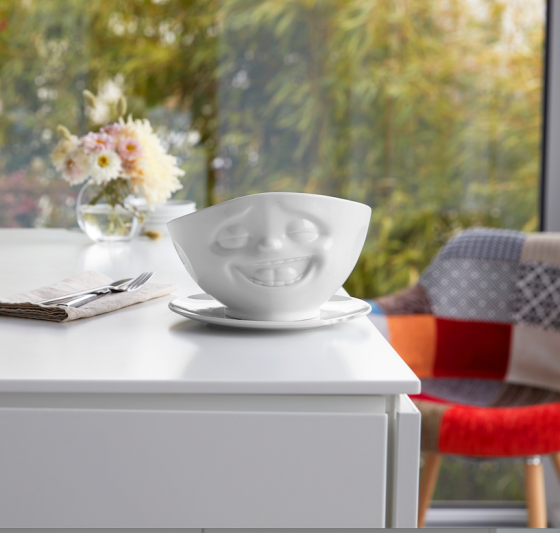 Салатница-пиала Tassen Смех (1000 мл) фарфор Белый Киев