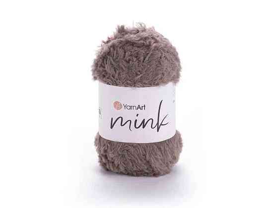 Пряжа Mink коричневый 100% полиамид 75м 50г арт.332 10шт/уп ТМ YARNART Киев