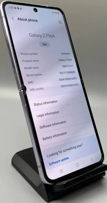 Смартфон Samsung Galaxy Z Flip 4 256Gb. 5G Киев - изображение 4
